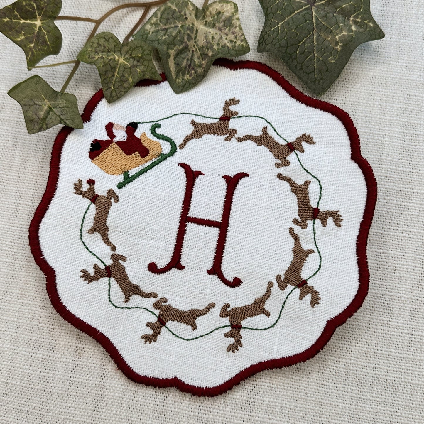 Santa's Sleigh Cocktail Napkins