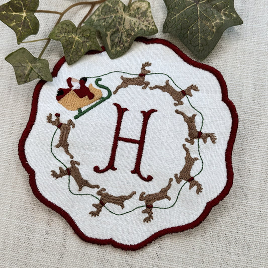 Santa's Sleigh Cocktail Napkins
