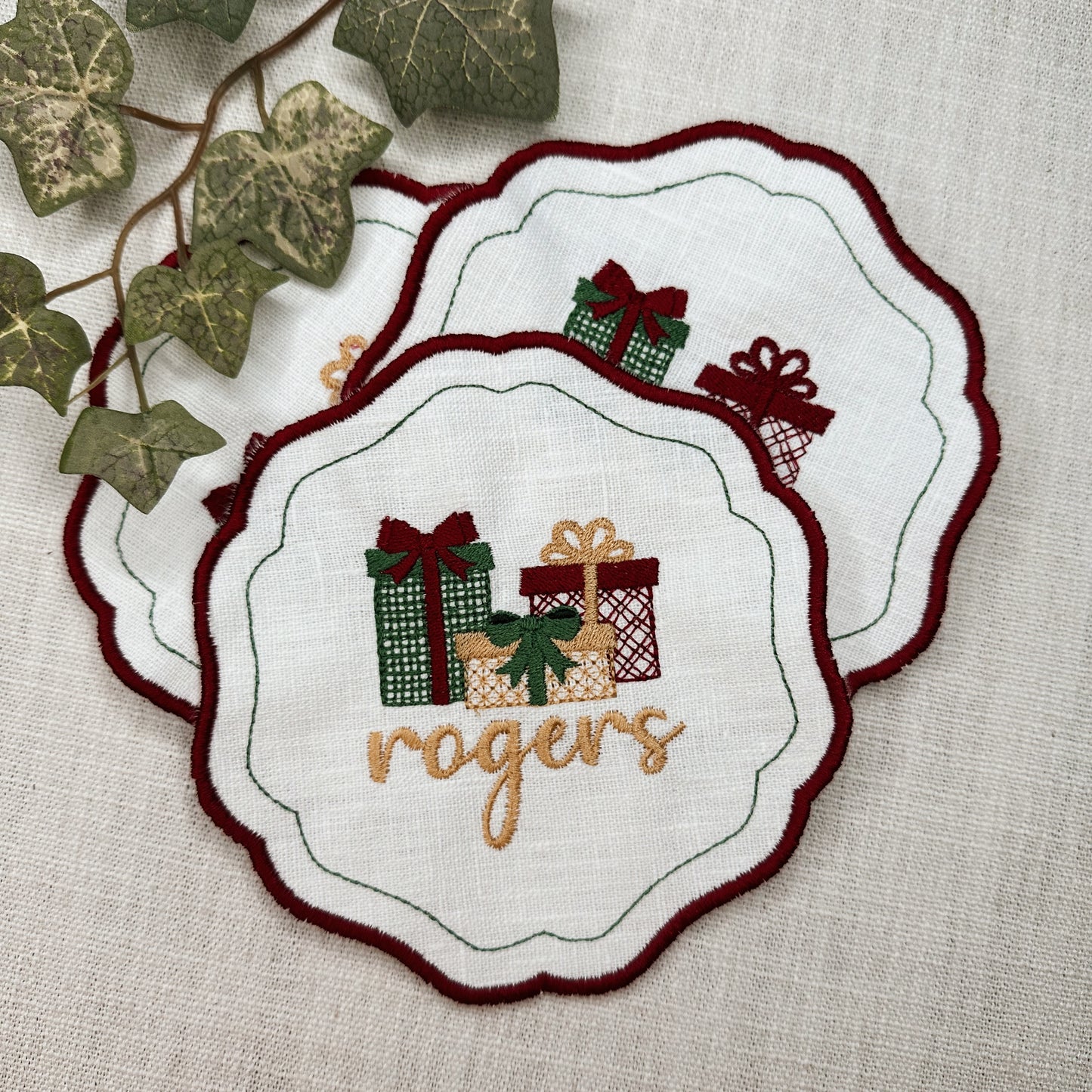 Christmas Gift Cocktail Napkins
