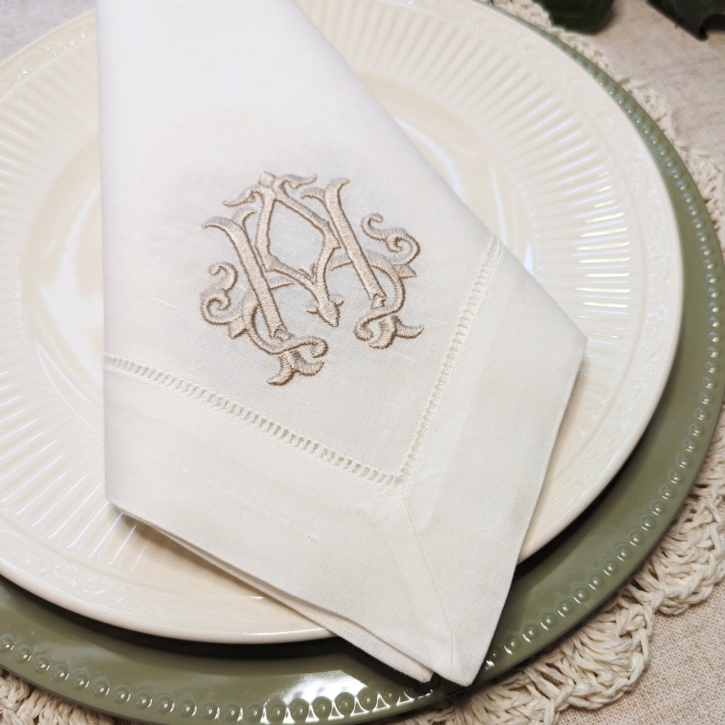 Willa Linen Dinner Napkins
