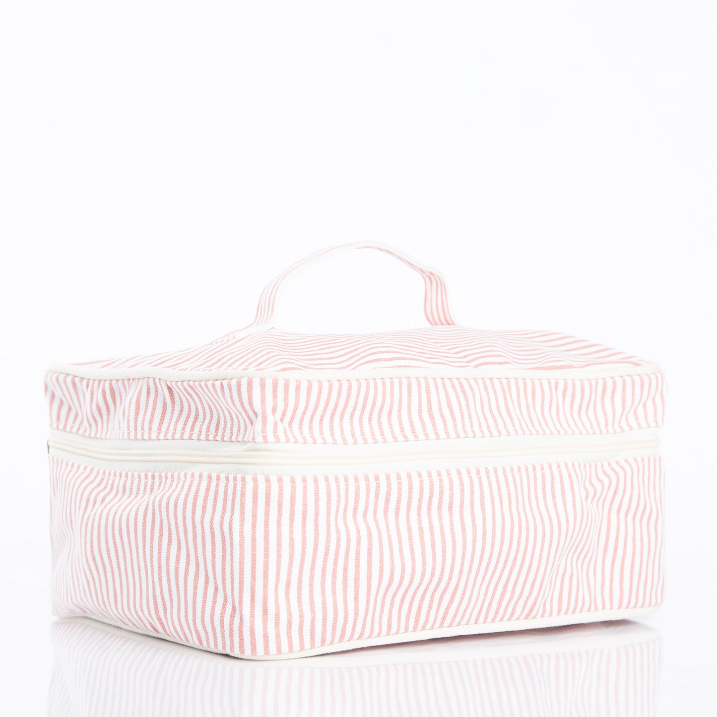 Stripe Travel Train Case
