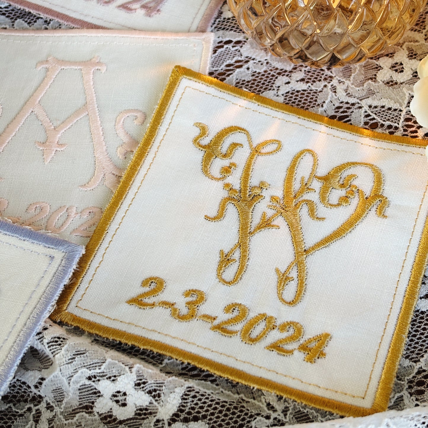 Wedding Dress Square Patch