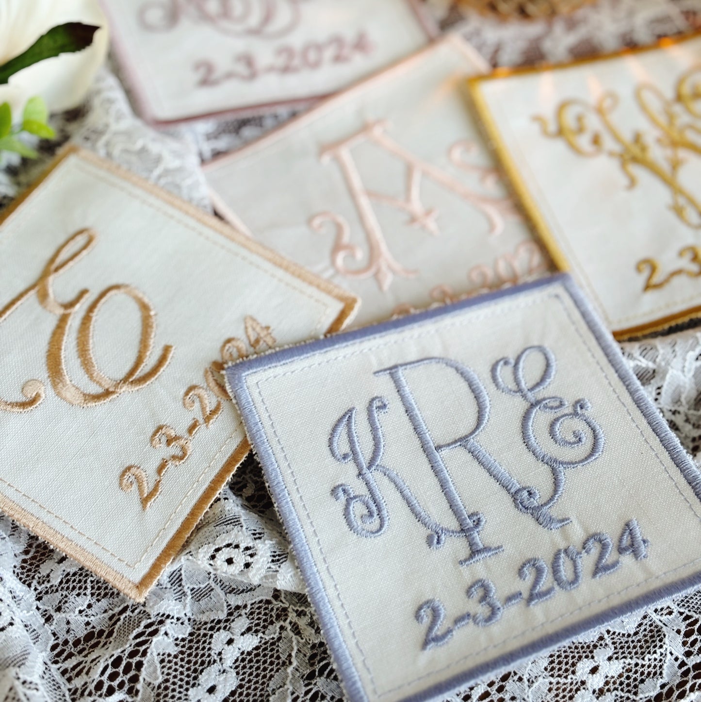 Wedding Dress Square Patch