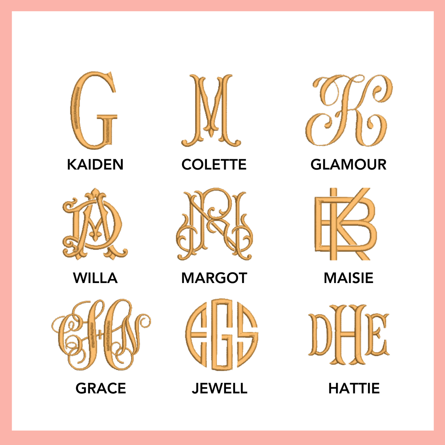 Monogram Ribbon