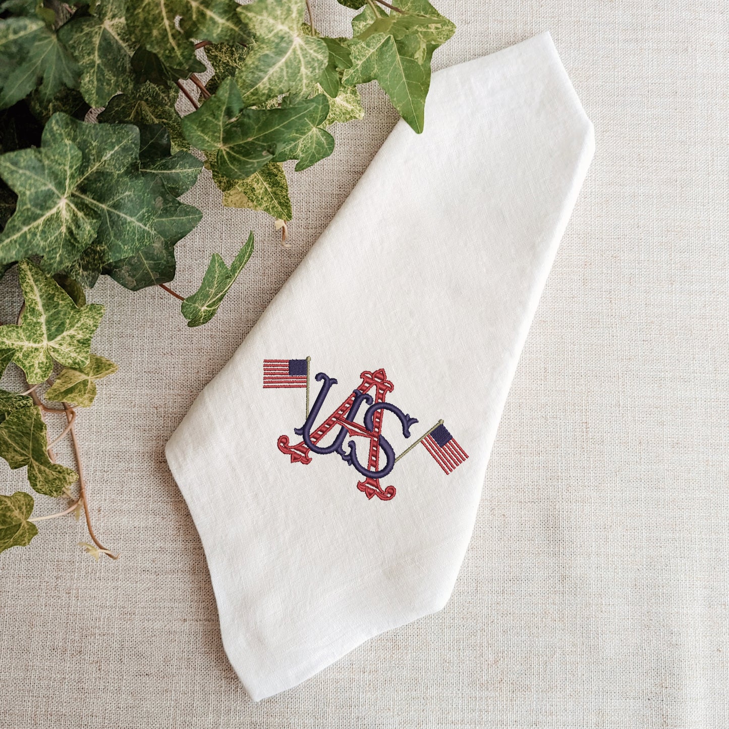 USA Stonewash Dinner Napkins