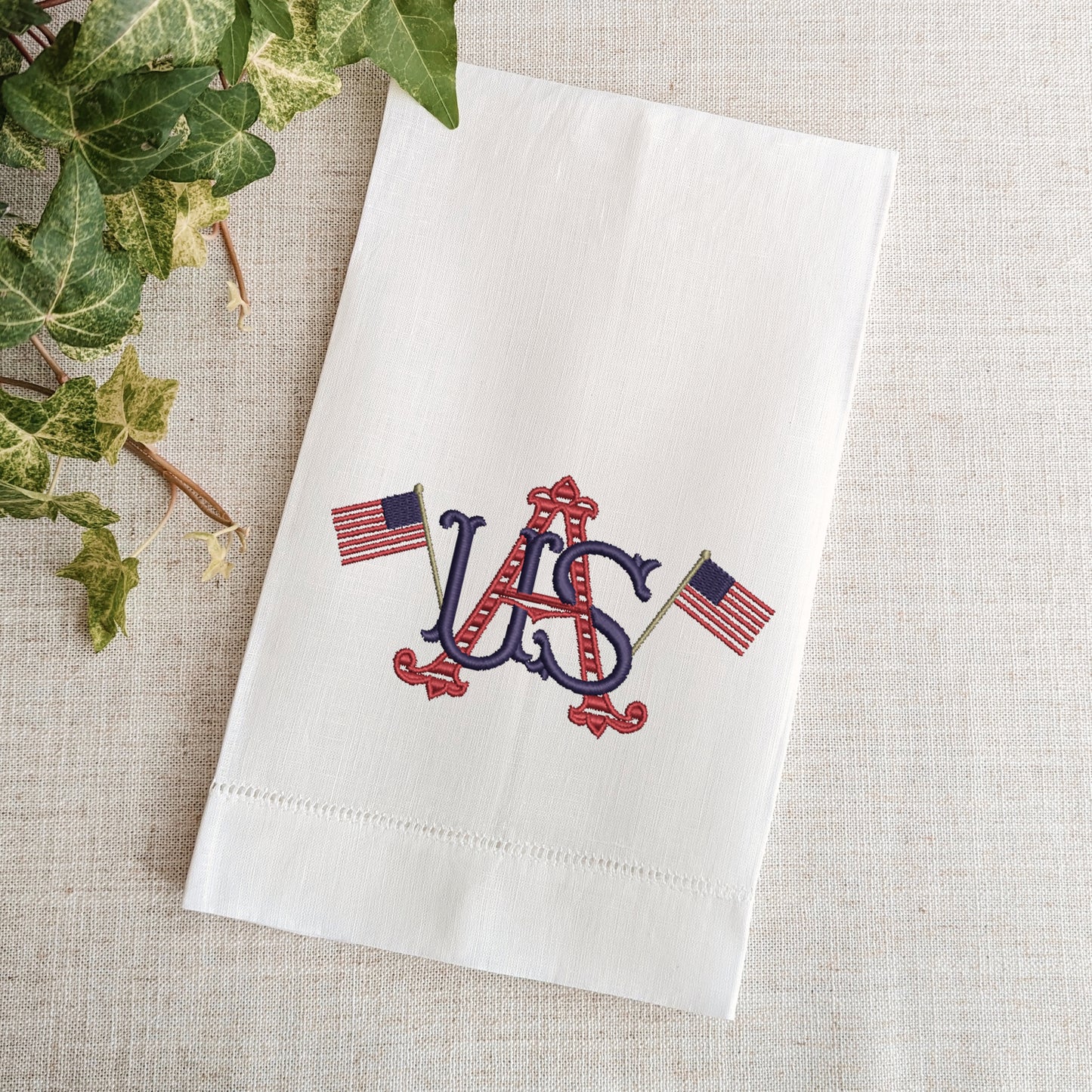 USA Hemstitch Towel