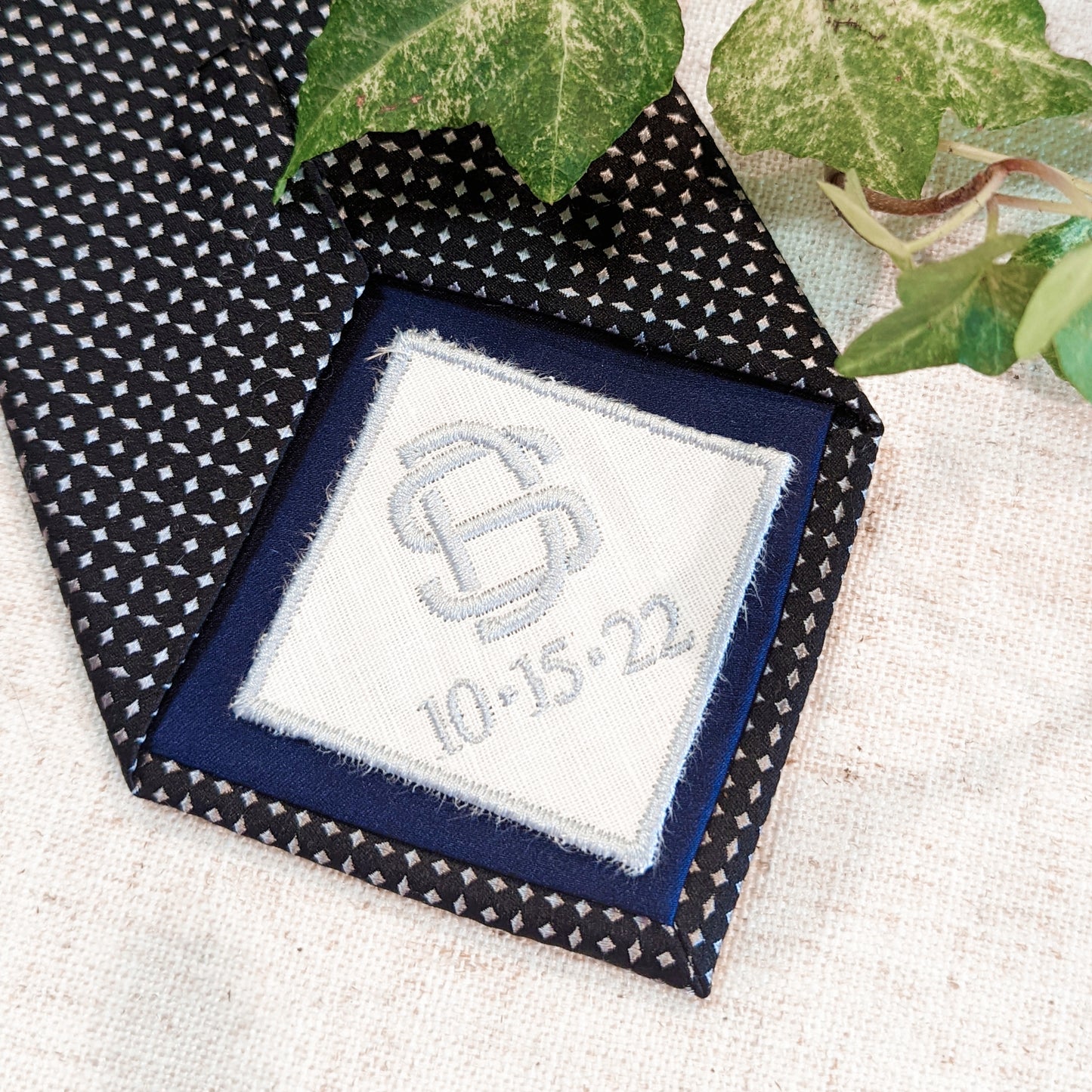 Grooms Tie Patch