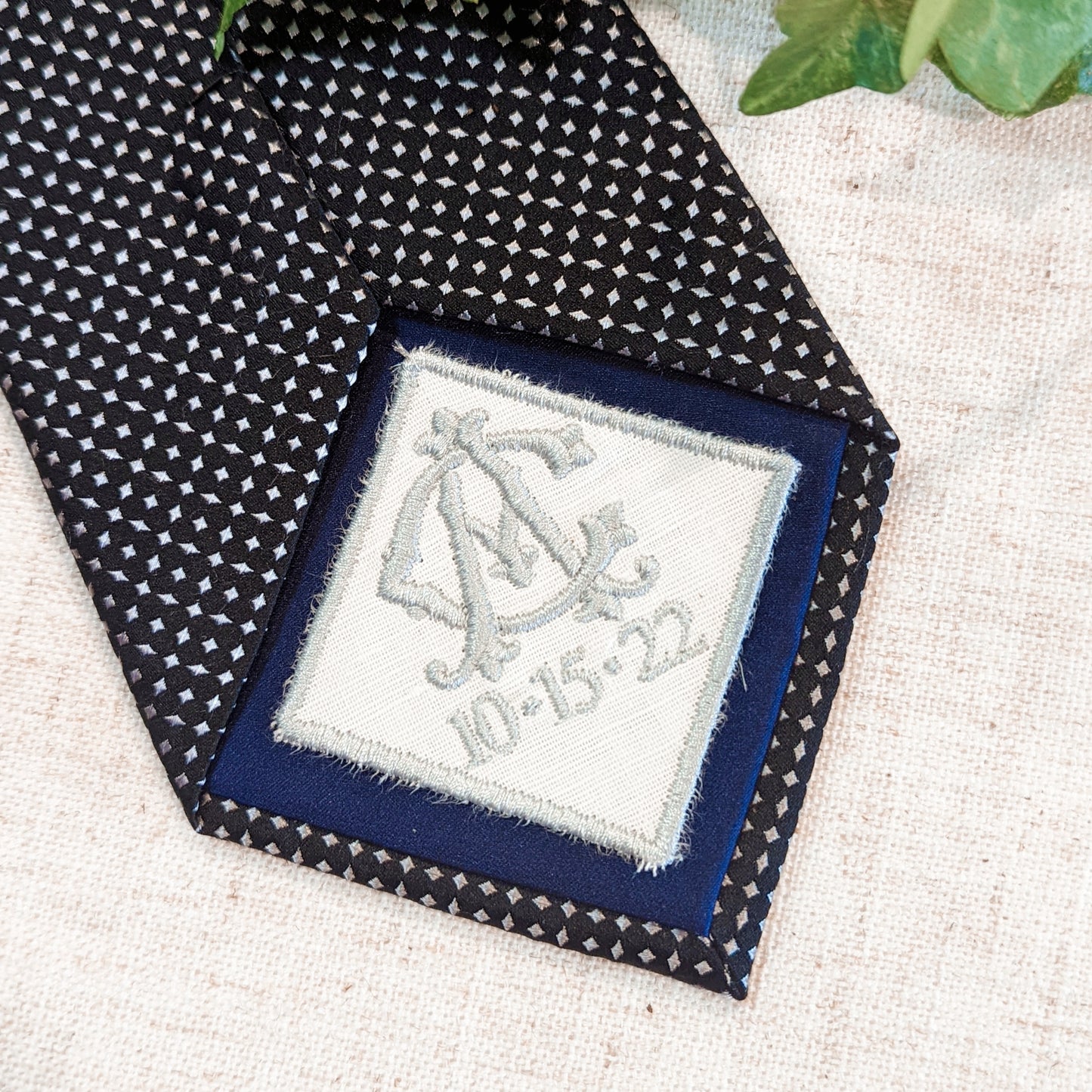 Grooms Tie Patch