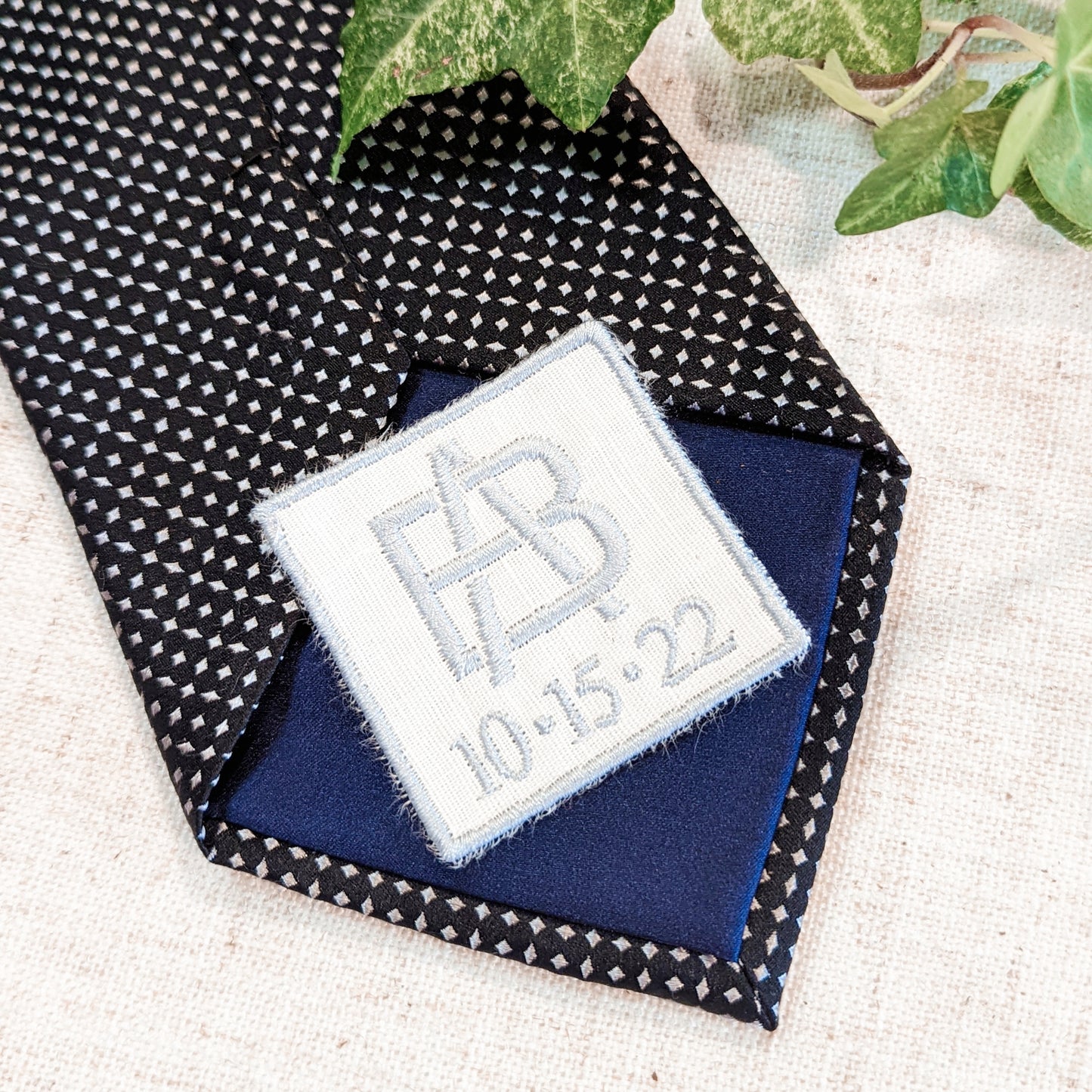 Grooms Tie Patch