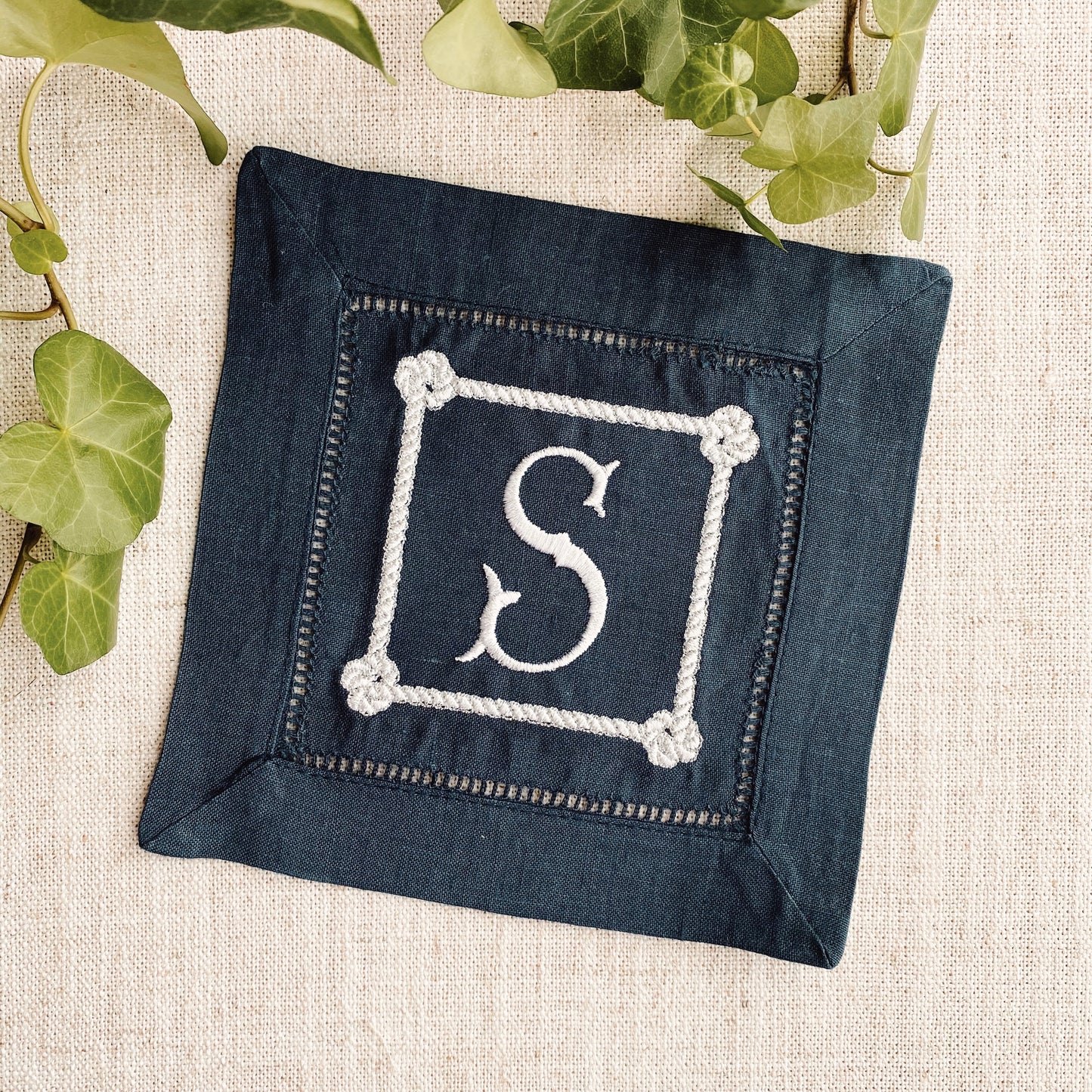 Nautical Navy Cocktail Napkins
