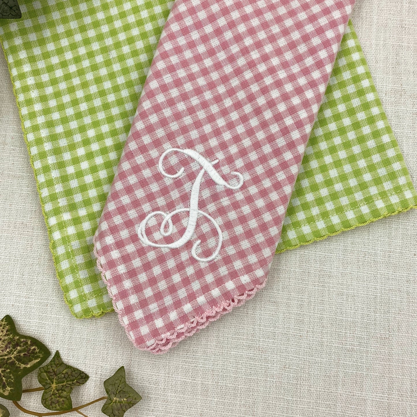 Gingham Dinner Napkins