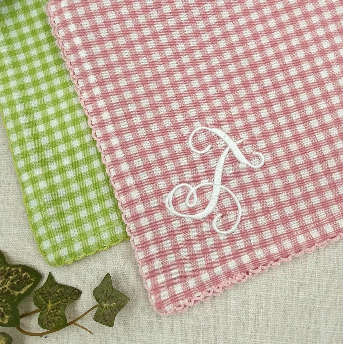 Gingham Dinner Napkins