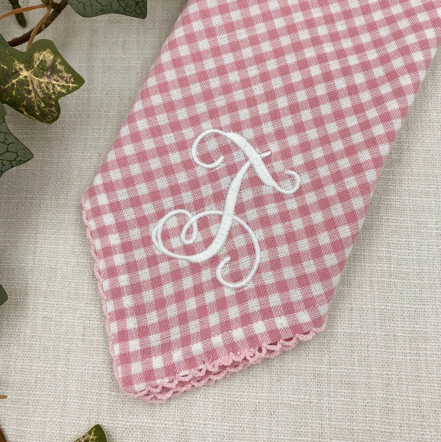 Gingham Dinner Napkins