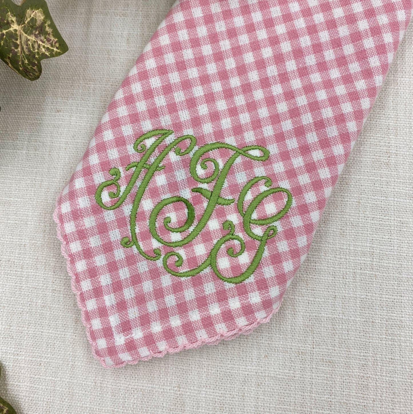 Gingham Dinner Napkins