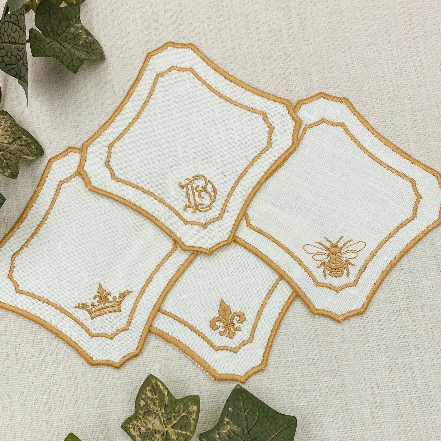 Genevieve Cocktail Napkin Set