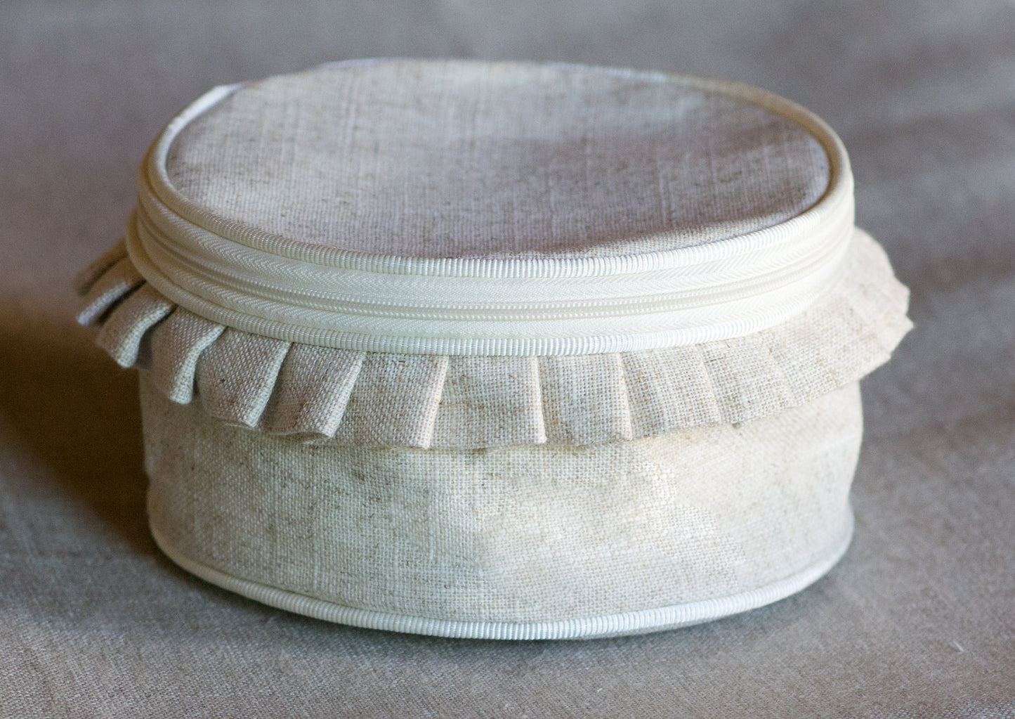 Linen Jewelry Bag