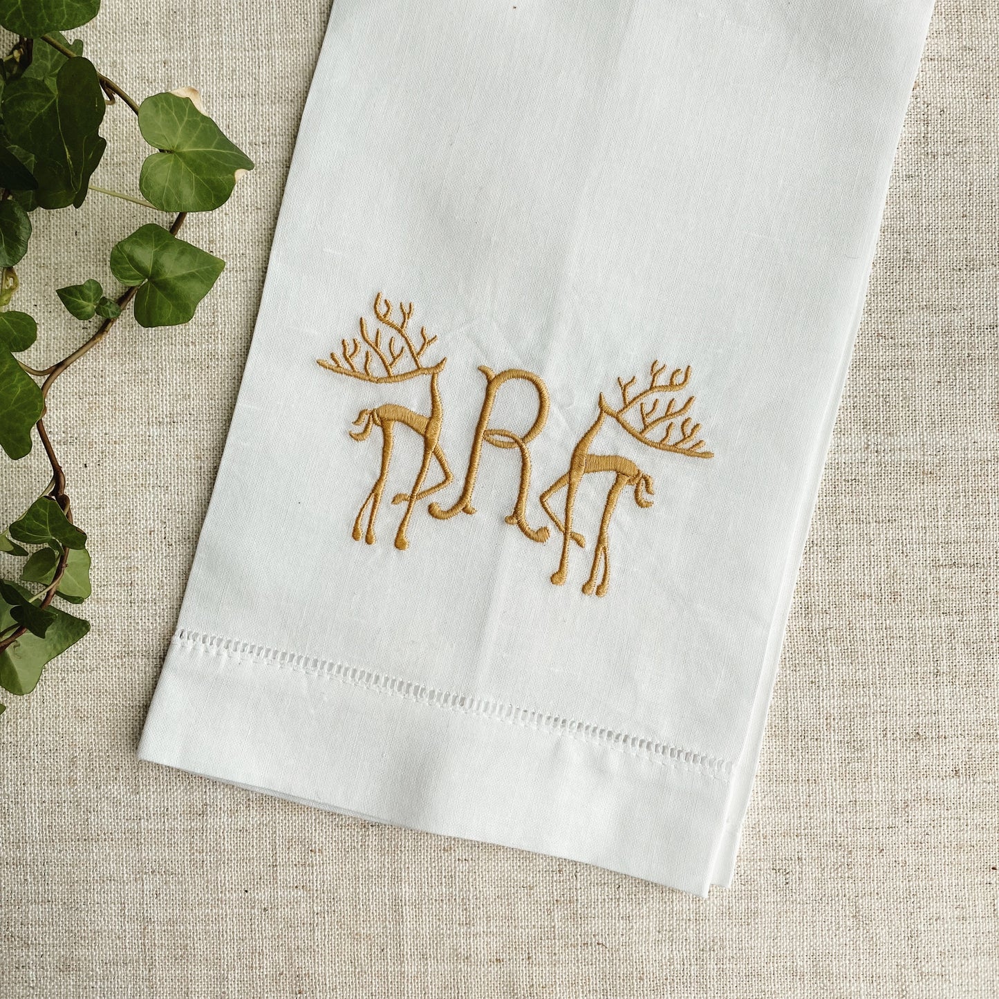 Reindeer Elegance Towel