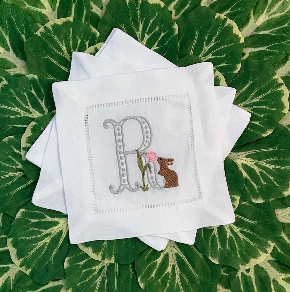 Bunny Cocktail Napkins