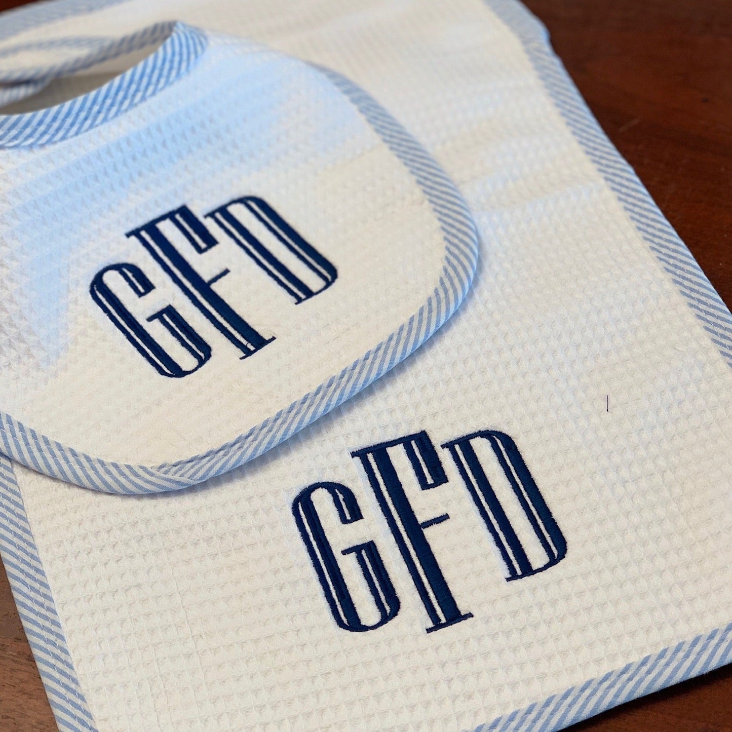 Bib and Burp Set