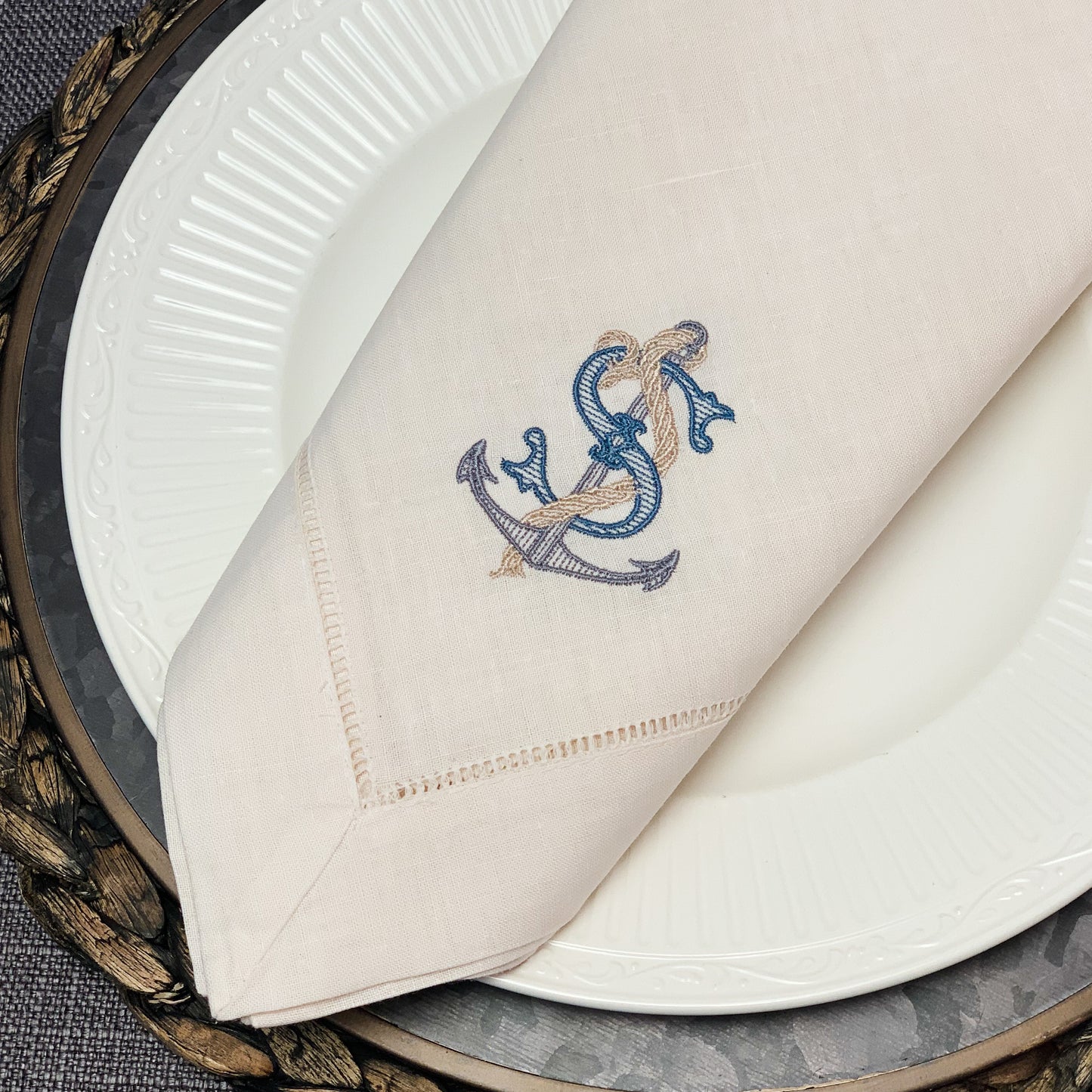 Nautical Dinner Napkins