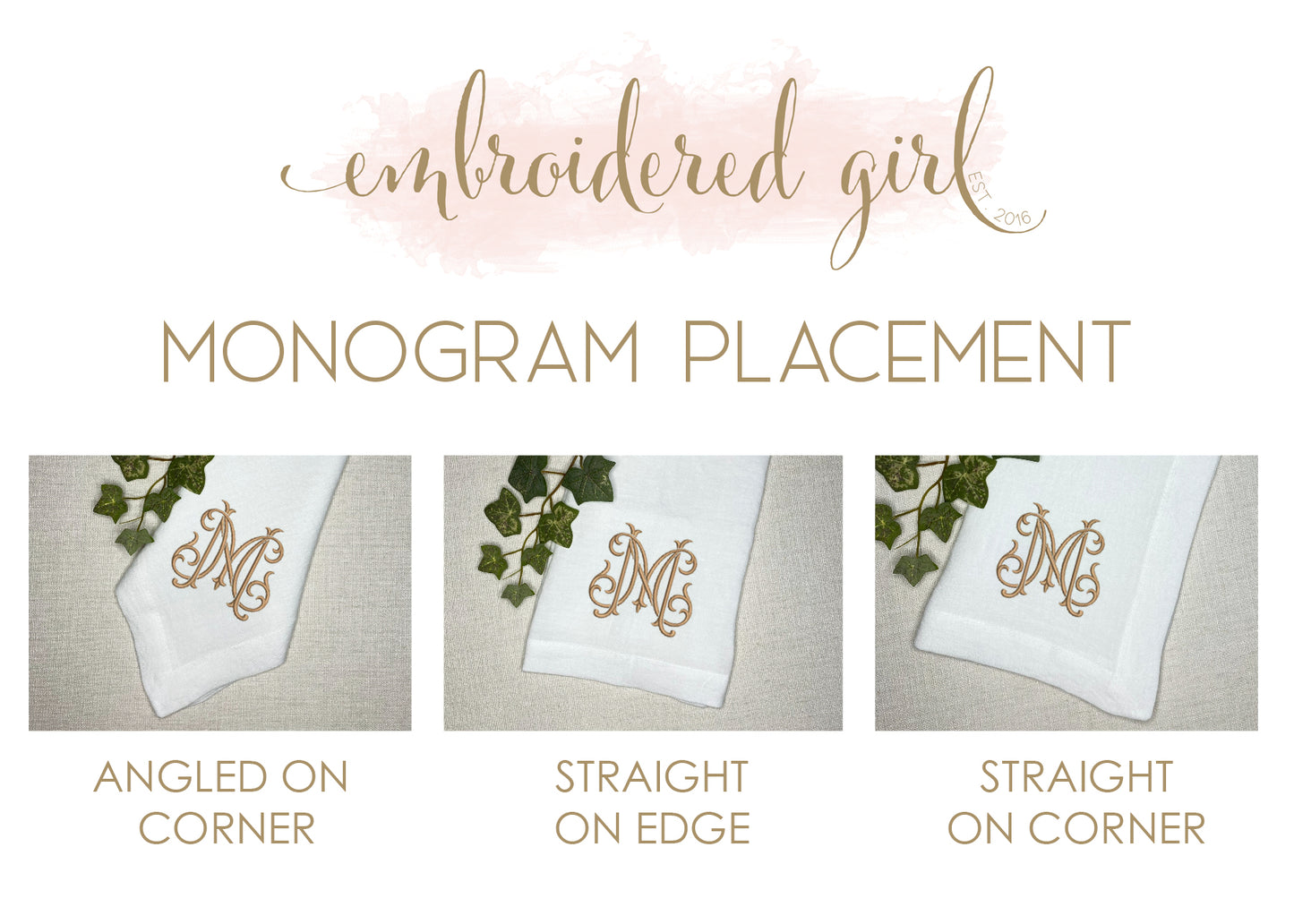 Elegant Shield Dinner Napkins