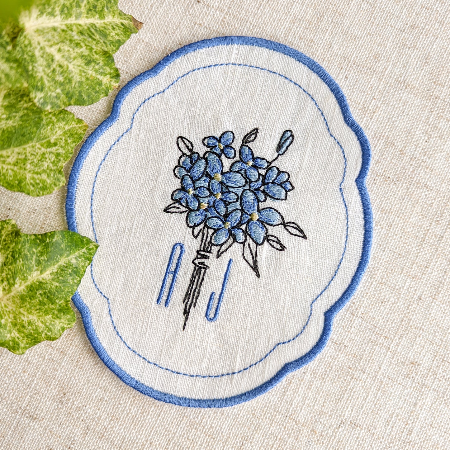 Forget Me Not Cocktail Napkins