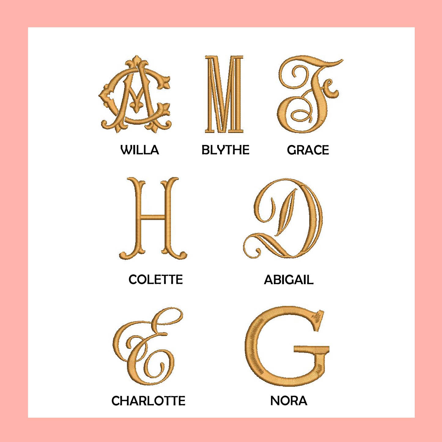 Wedding Dress Label - Oval