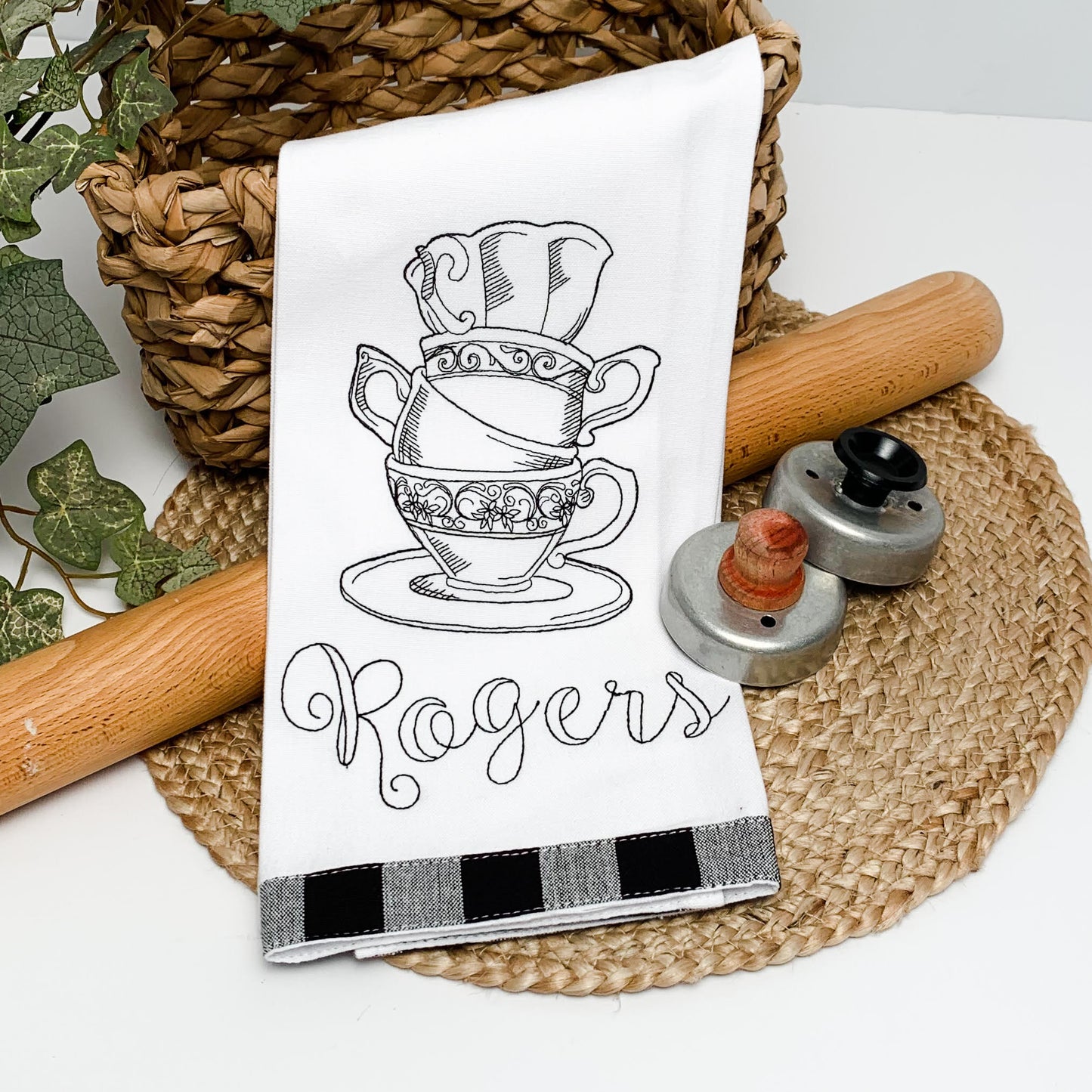 Tea Cup Tea Towel