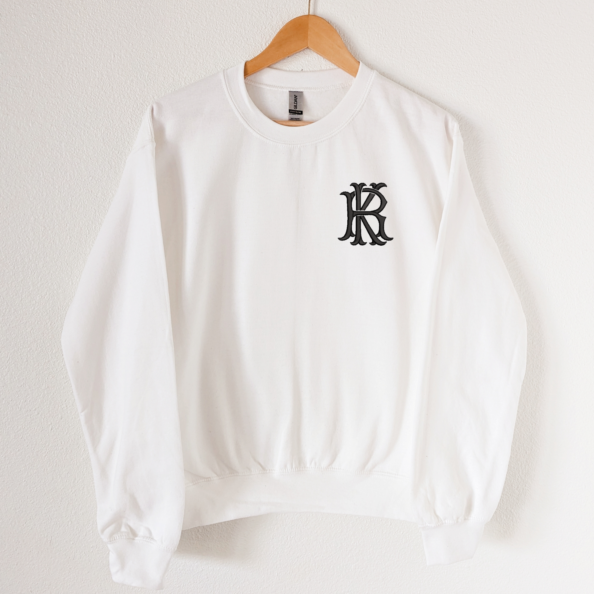 Monogram Sweatshirt, white