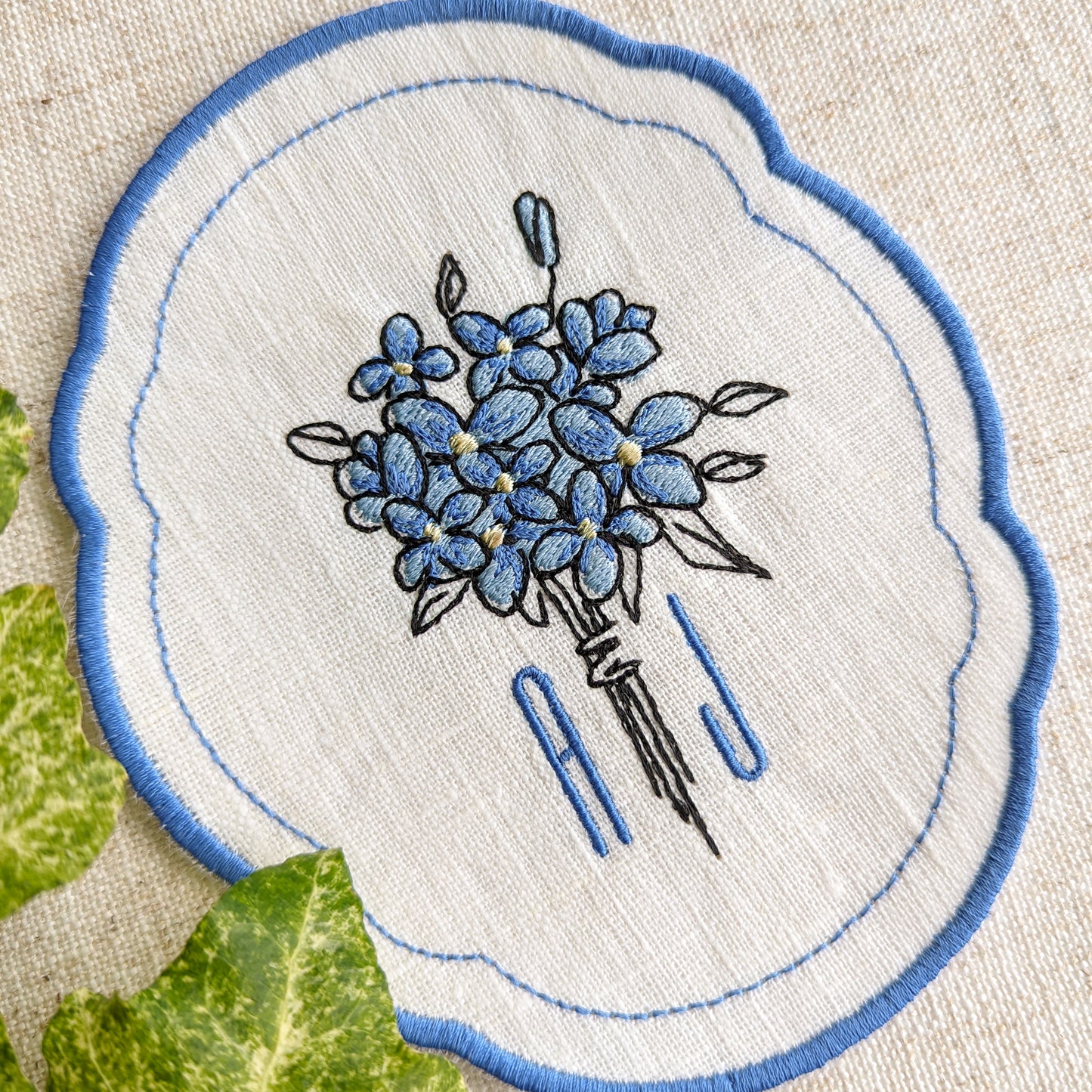 Forget Me Not Cocktail Napkins